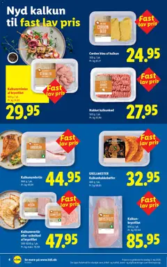 Lidl - Nyd hver dag til fast lav pris gyldig fra 03/05/2026 | Side: 4 | Produkter: Kalkun, Schnitzler