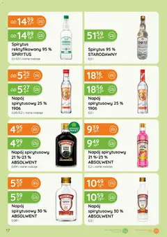 Pogląd oferty "Eurocash gazetka - Katalog Alkoholowy" - ważna od 01.06.2026 | Strona: 17 | Produkty: Cytryna, Malina, Spirytus rektyfikowany