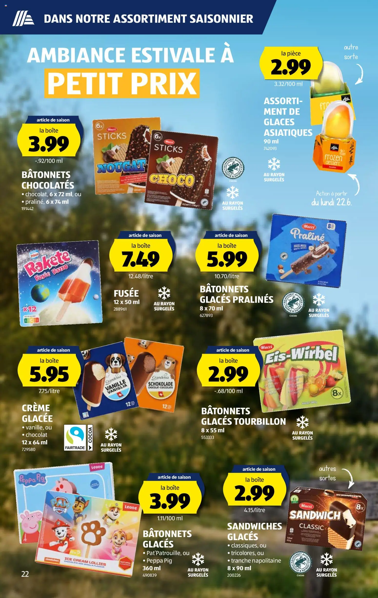 Aldi aktionen FR – gültig ab 18.06.2026 | Seite: 22