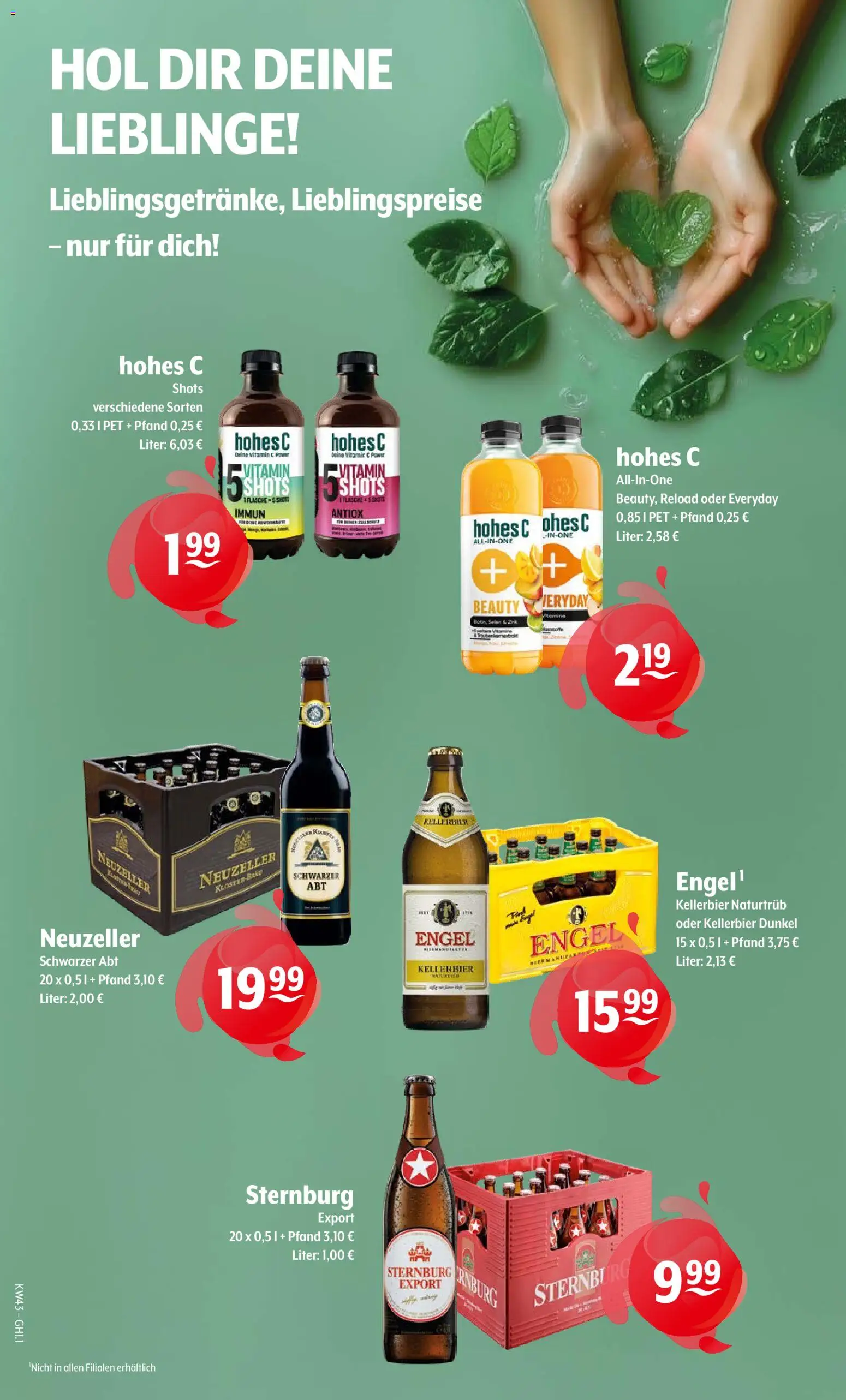 Getränke Hoffmann Prospekt – gültig ab 19.10.2026 | Seite: 9 | Produkte: Hohes c