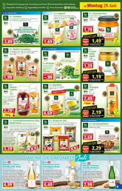 Norma Flugblatt ab 29.06.2026 gültig | Seite: 9 | Produkte: Mango, Petersilie, Saft, Nudeln