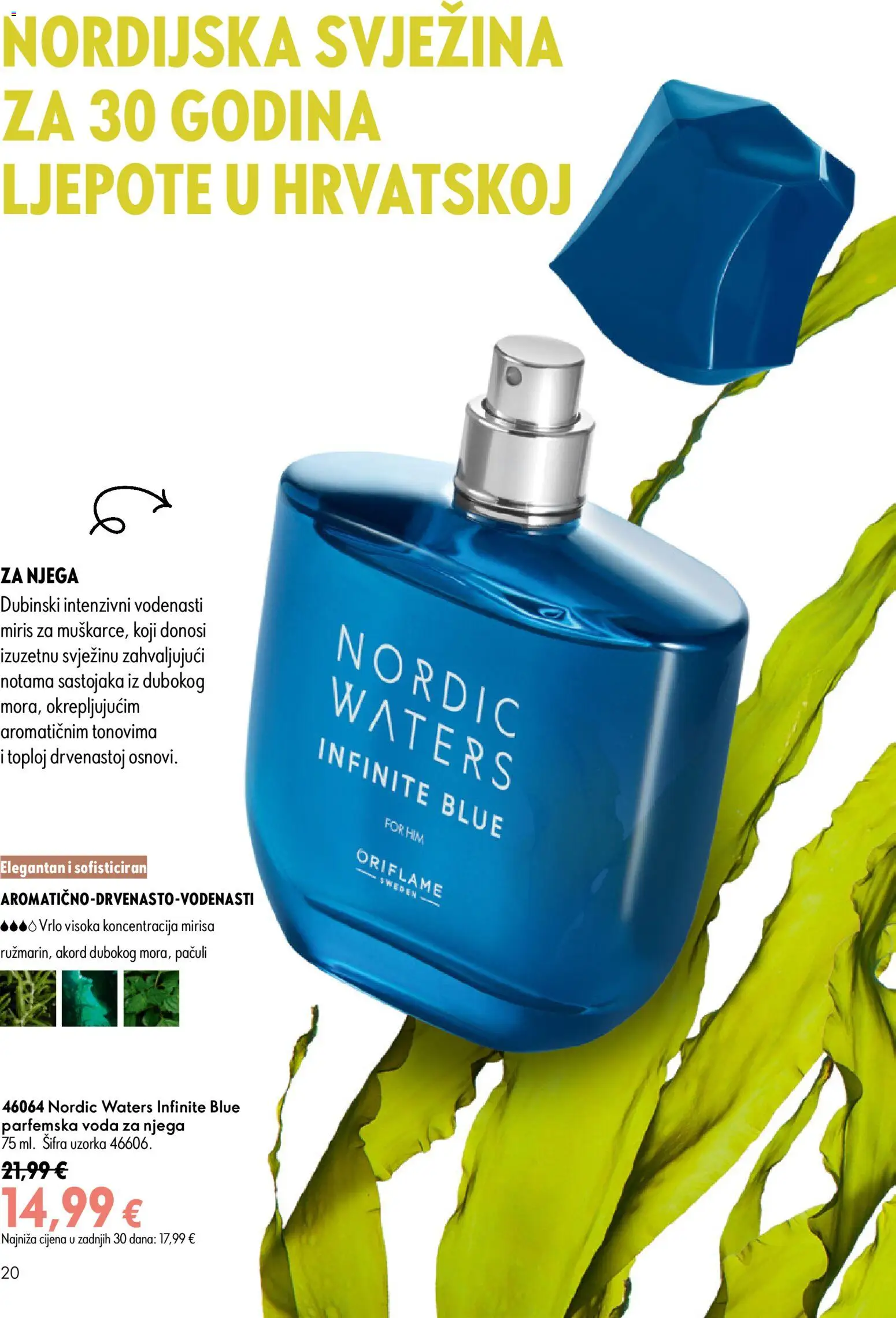 Oriflame katalog | vrijedi od 05.08.2026 | Stranica: 20 | Proizvodi: Miris, Voda