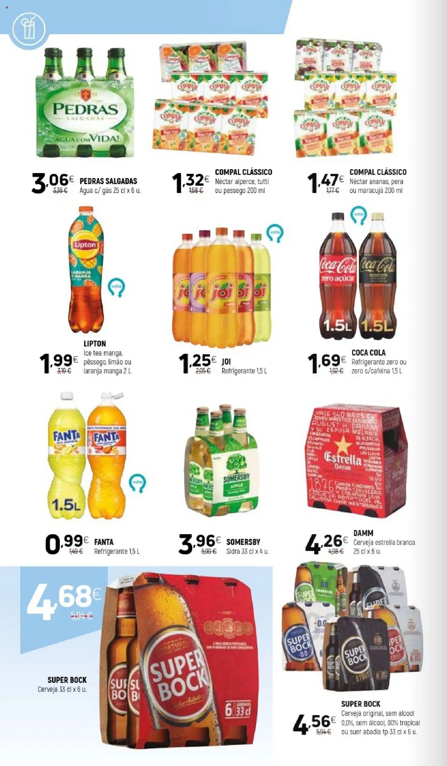 Coviran folheto │ válido de 08/09/2026 | Página: 16 | Produtos: Refrigerante, Manga, Super bock, Cerveja