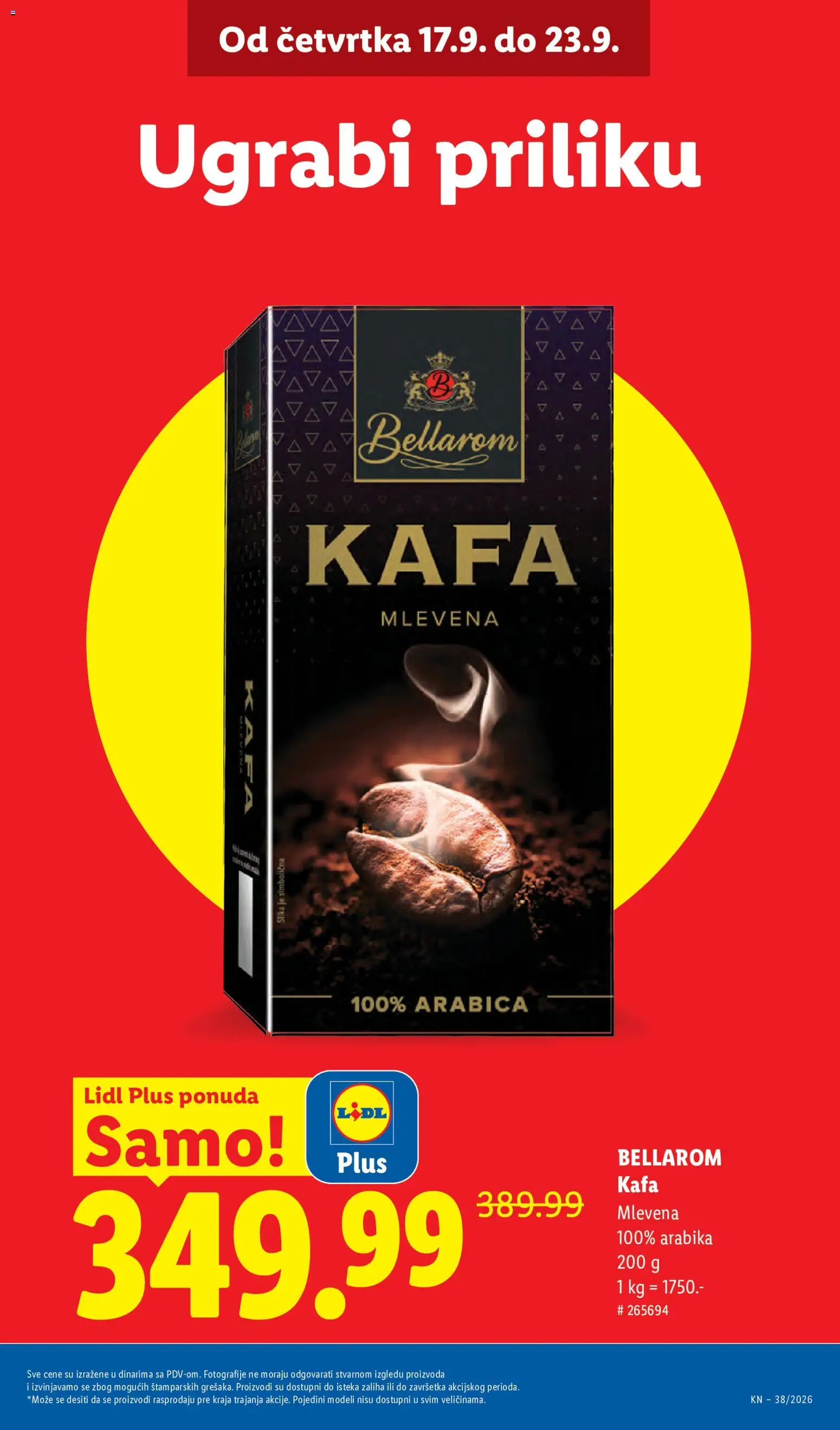 Lidl katalog - važi od 17.09.2026 | Strana: 9