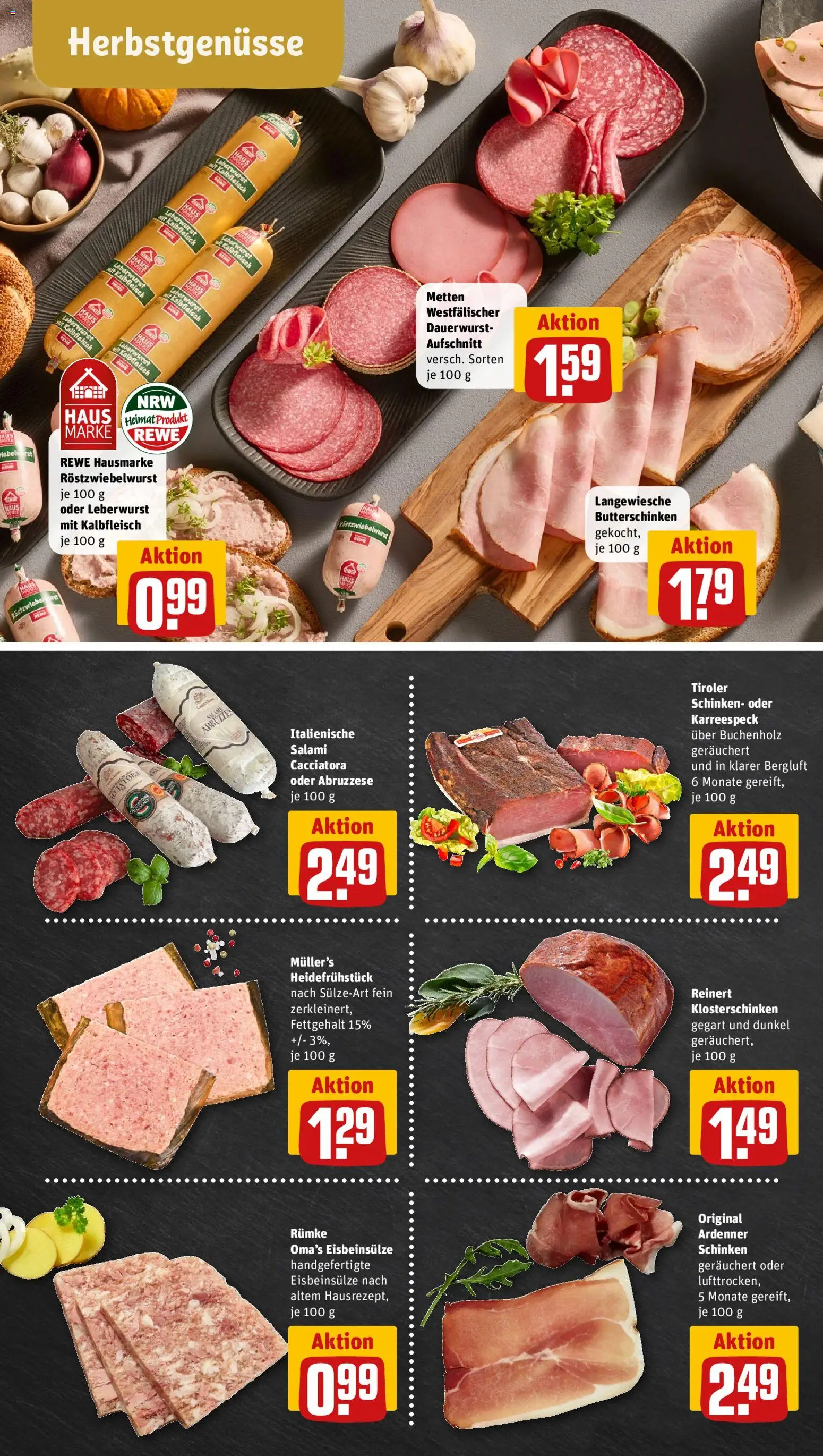 Rewe ihr Kaufpark Prospekt – gültig ab 05.10.2026 | Seite: 12 | Produkte: Salami, Schinken