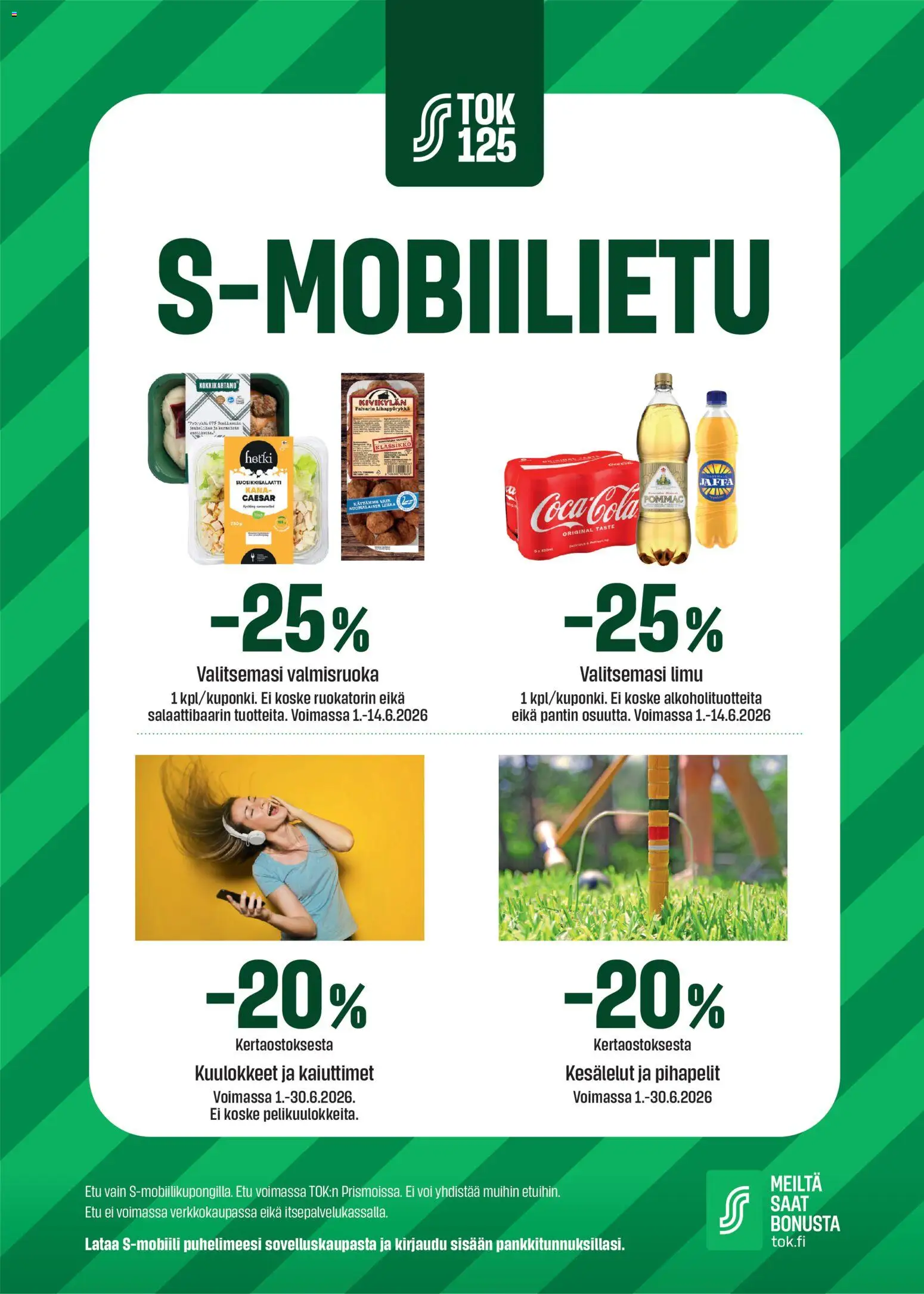 Prisma tarjoukset - S-mobiilietu – voimassa 01.06.2026 alkaen | Sivu: 1 | Tuotteet: Voi, Kuulokkeet