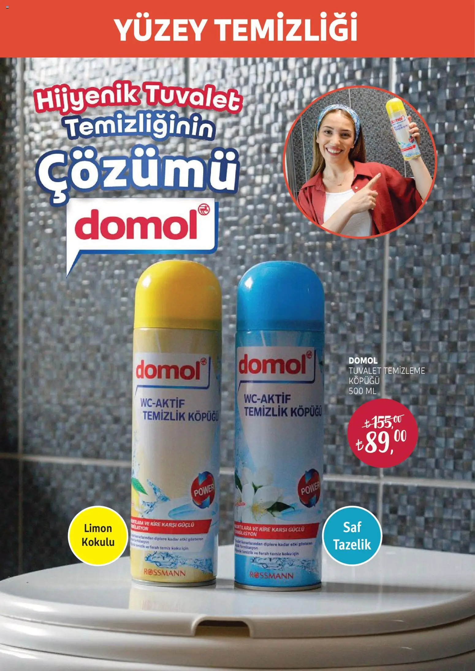 Rossmann - Temiizlik Festivali Kataloğu - 30.04.2026 tarihinden itibaren geçerlidir | Sayfa: 10 | Ürünler: Tuvalet, Koku, Limon