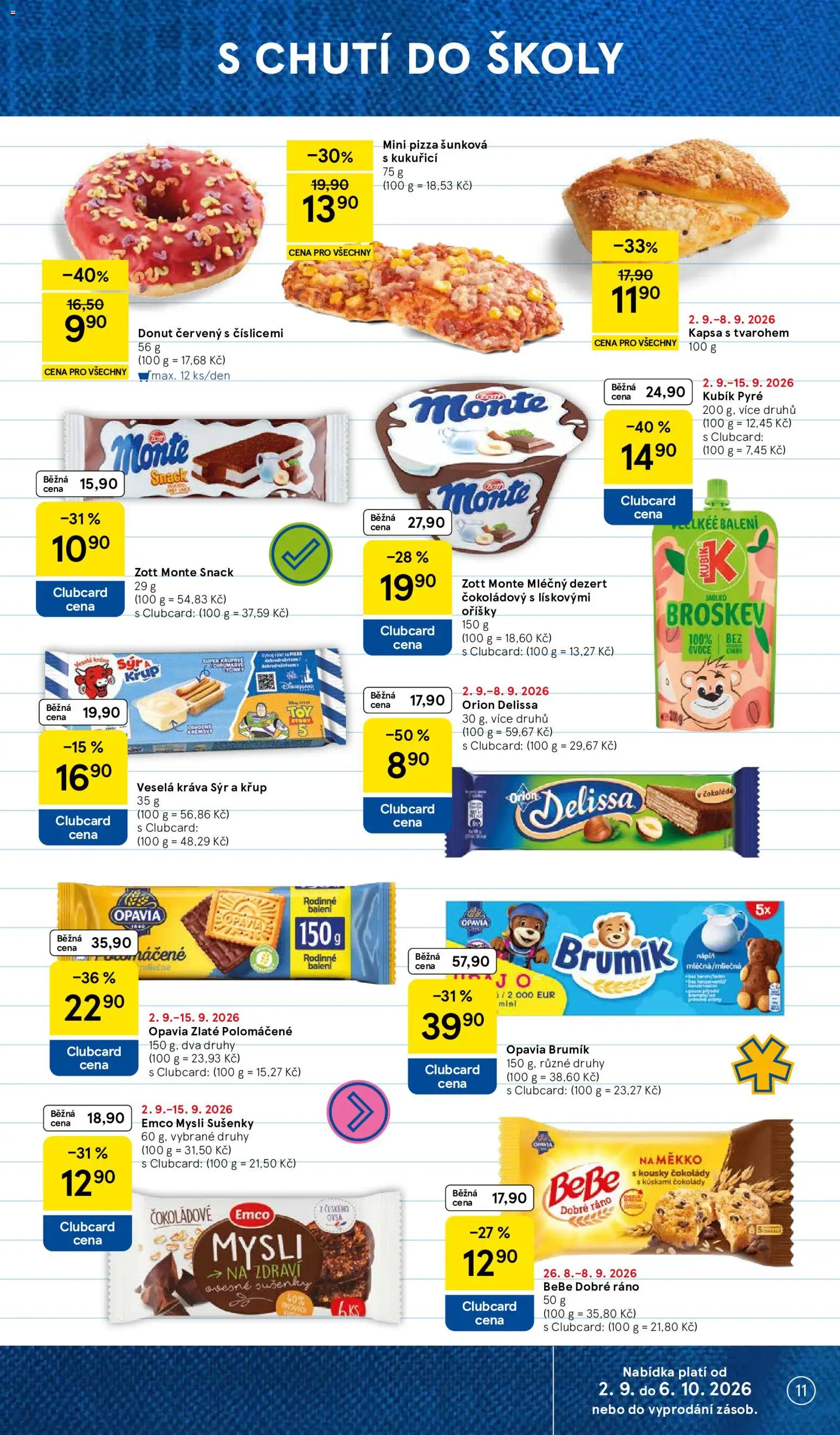 Tesco leták - Supermarket od 02.09.2026 | Strana: 11