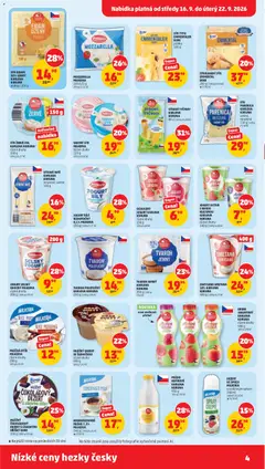 Náhled letáku MLÉČNÁ RÝŽE MILKERIA různé druhy, MLÉČNÁ RÝŽE MILKERIA různé druhy 200 g od 16.09.2026 | Strana: 4