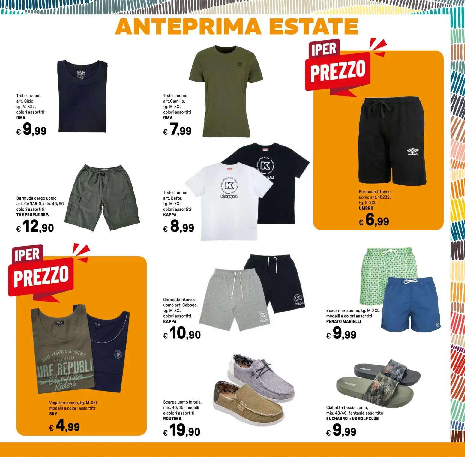 Volantino Iper del 11.05.2026 | Pagina: 37 | Prodotti: Boxer, Bermuda, The