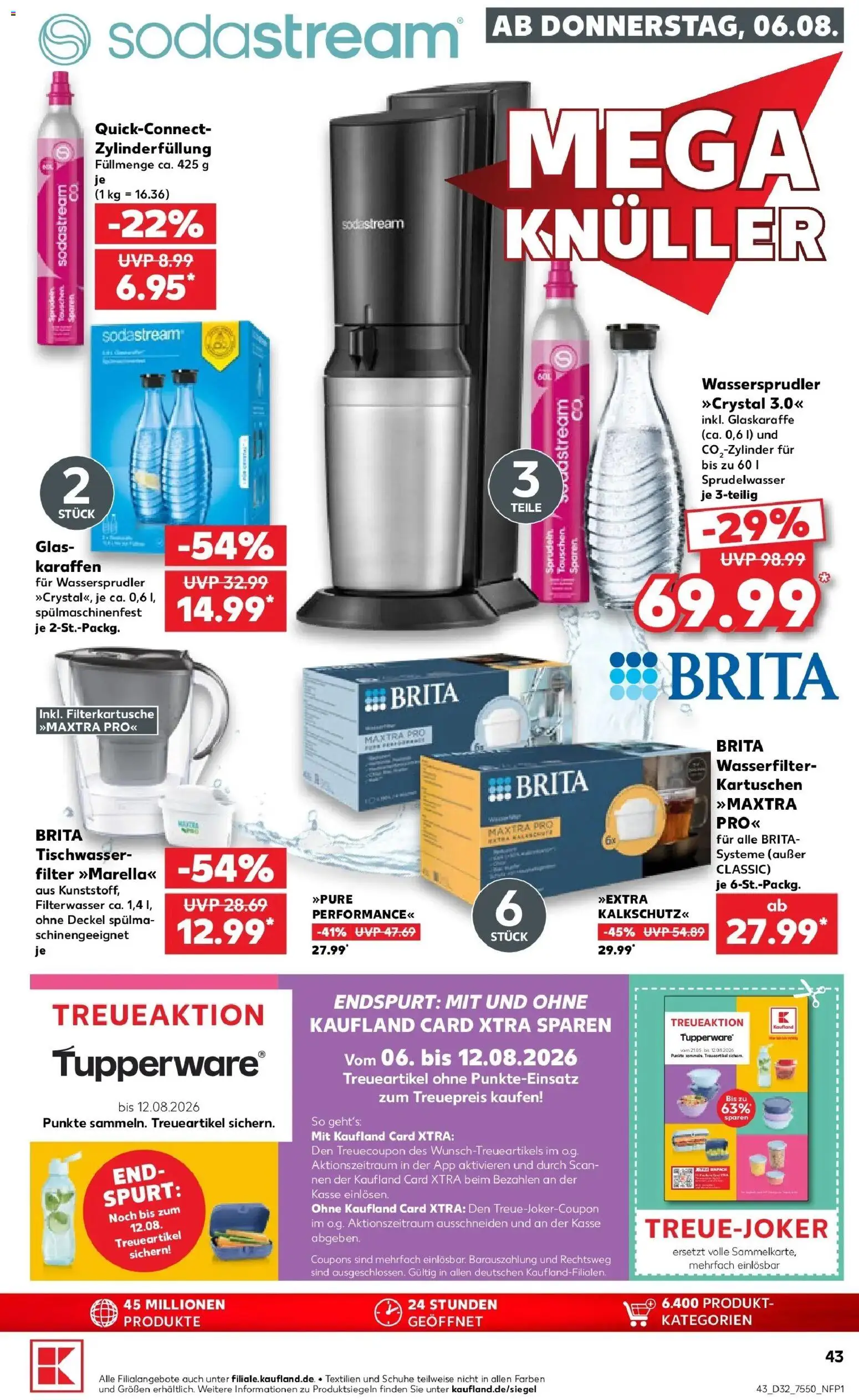 Prospekt Kaufland ab 06.08.2026 » Angebote Online zum Blättern | Seite: 43 | Produkte: Sodastream