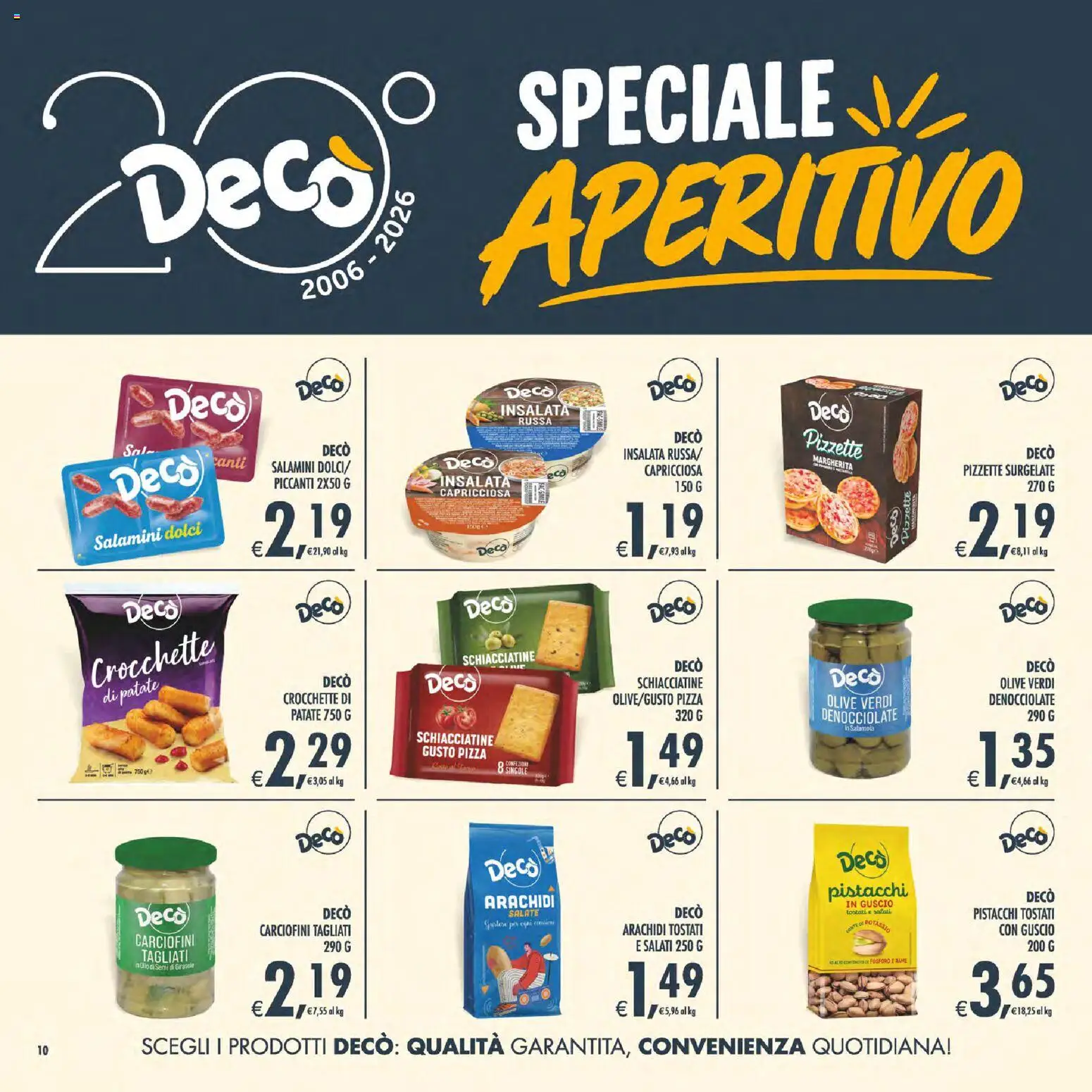 Volantino Decò del 13/10/2026 | Pagina: 10
