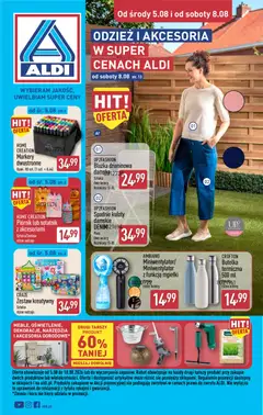 Pogląd oferty "Aldi gazetka - Hity od Środy i od Soboty" - ważna od 05.08.2026