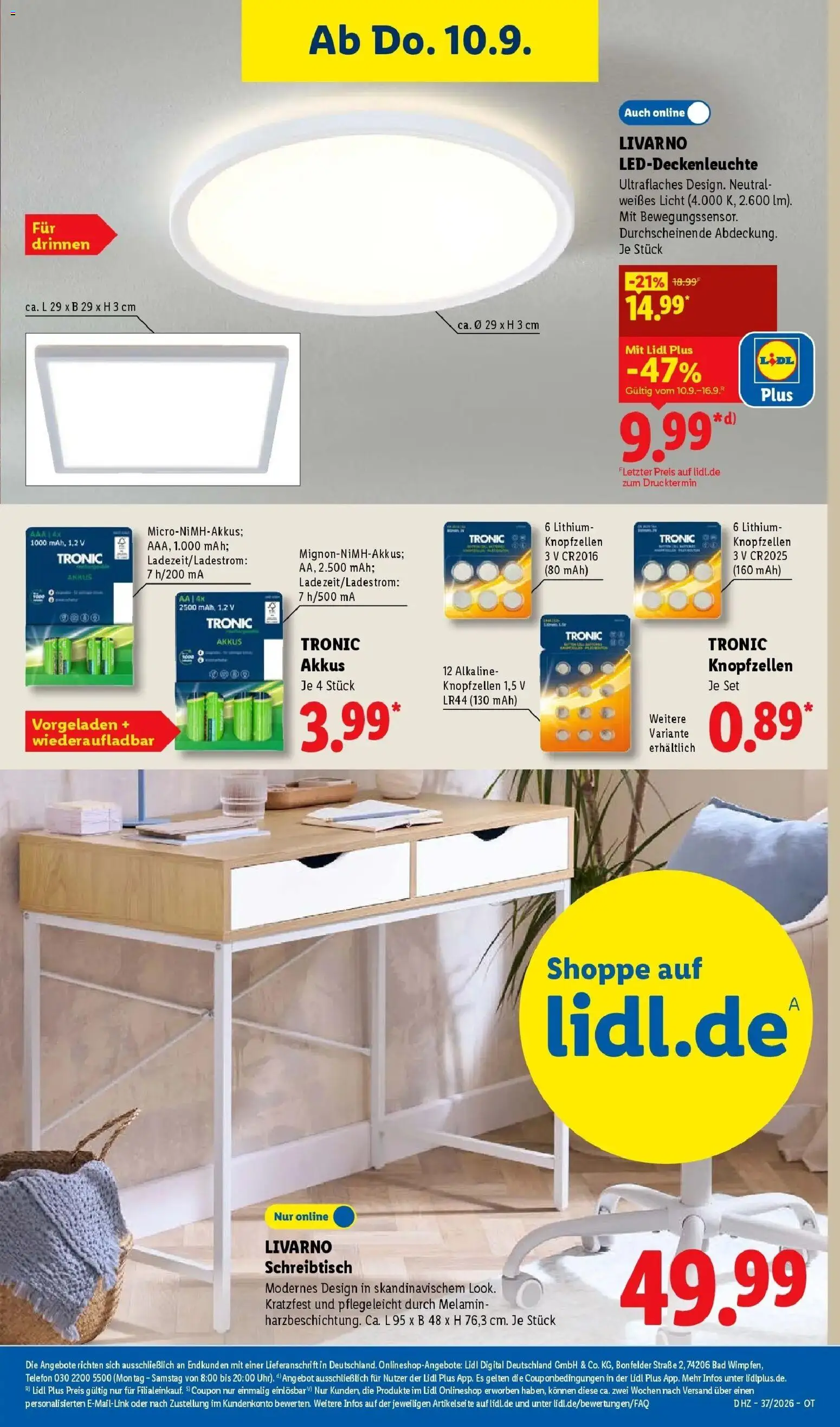 Lidl Prospekt Grimma (ab 07.09.2026) zum Blättern » Angebote | Seite: 51 | Produkte: Bad, Telefon