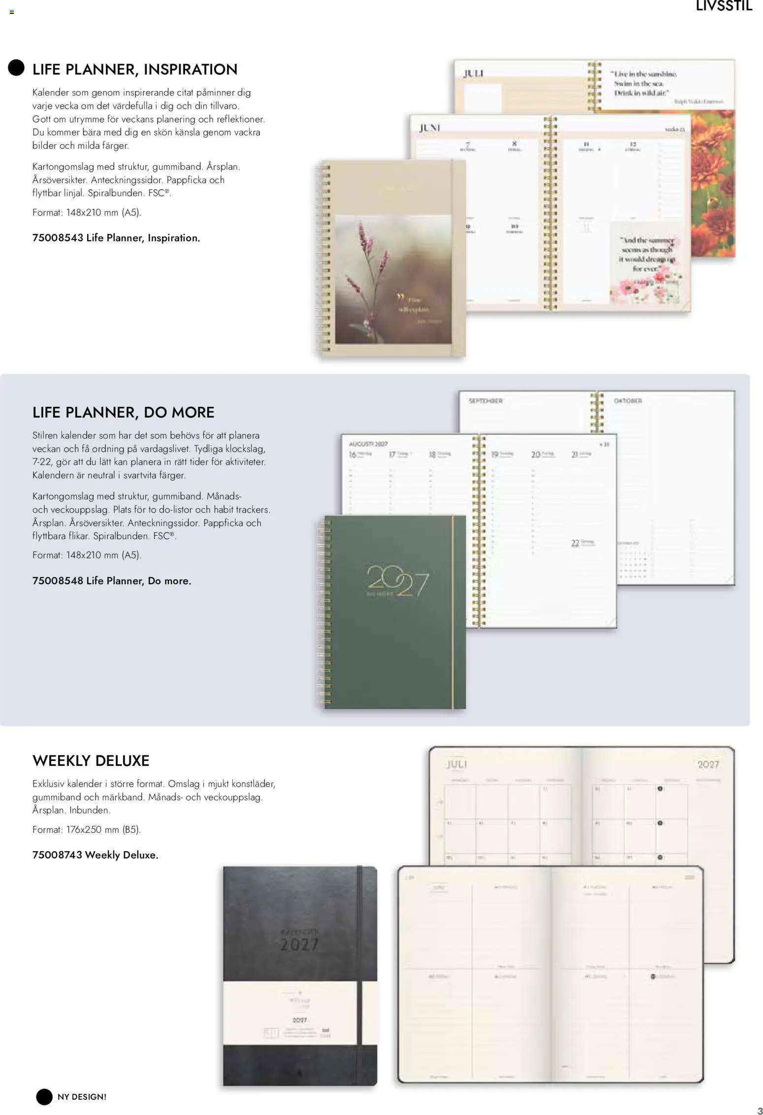 Lyreco reklamblad aktuell från 01/09/2026 | Sida: 4 | Produkter: Kalender