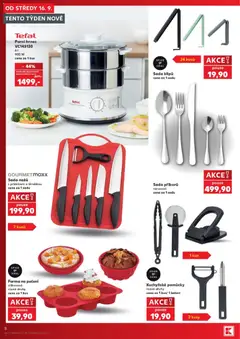Náhled letáku Kaufland leták - Praha 4 od 16.09.2026 | Strana: 8 | Produkty: Parní hrnec, Hrnec, Forma, Tefal
