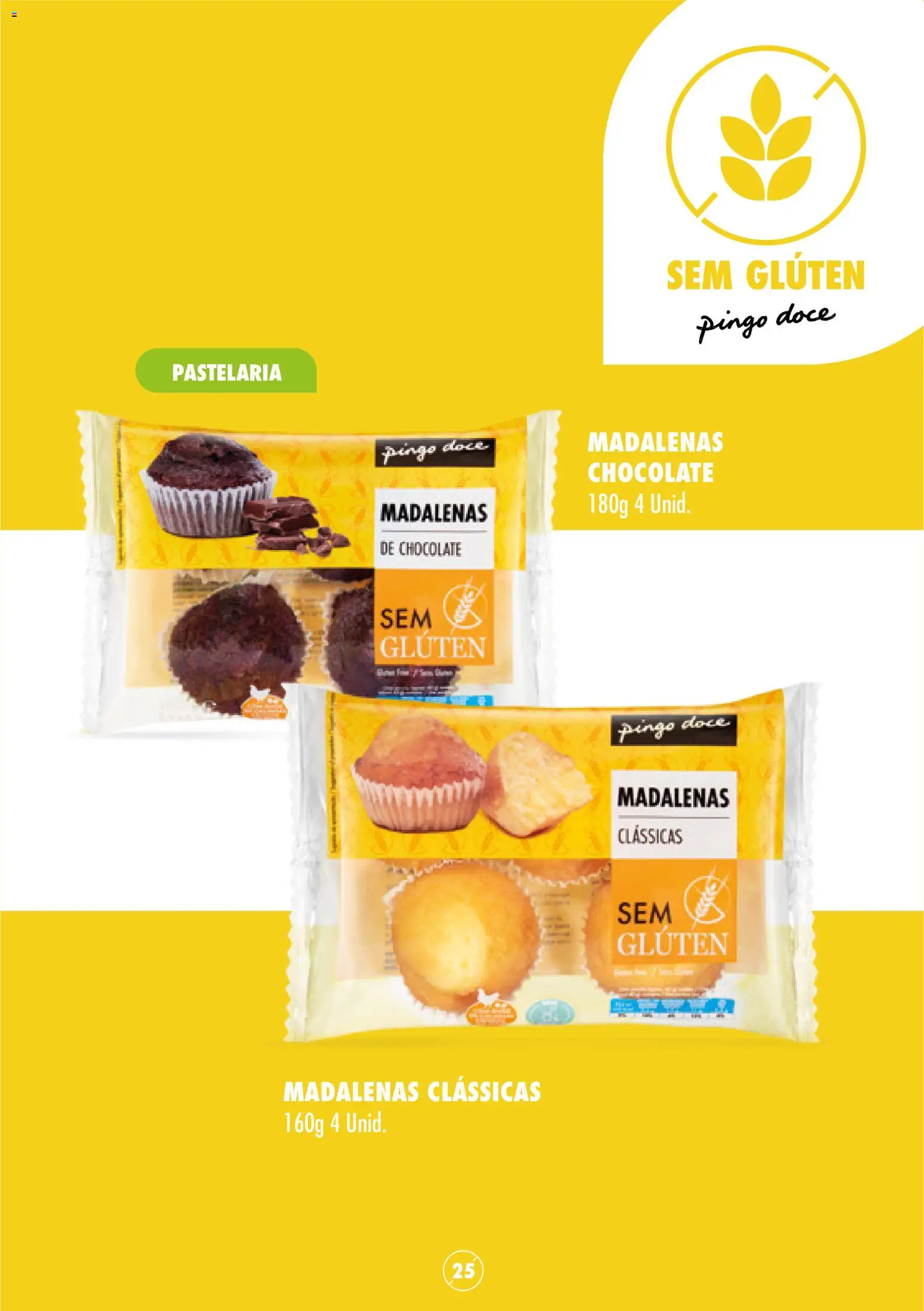 Pingo Doce Sem Glúten │ válido de 16/05/2024 | Página: 25 | Produtos: Chocolate