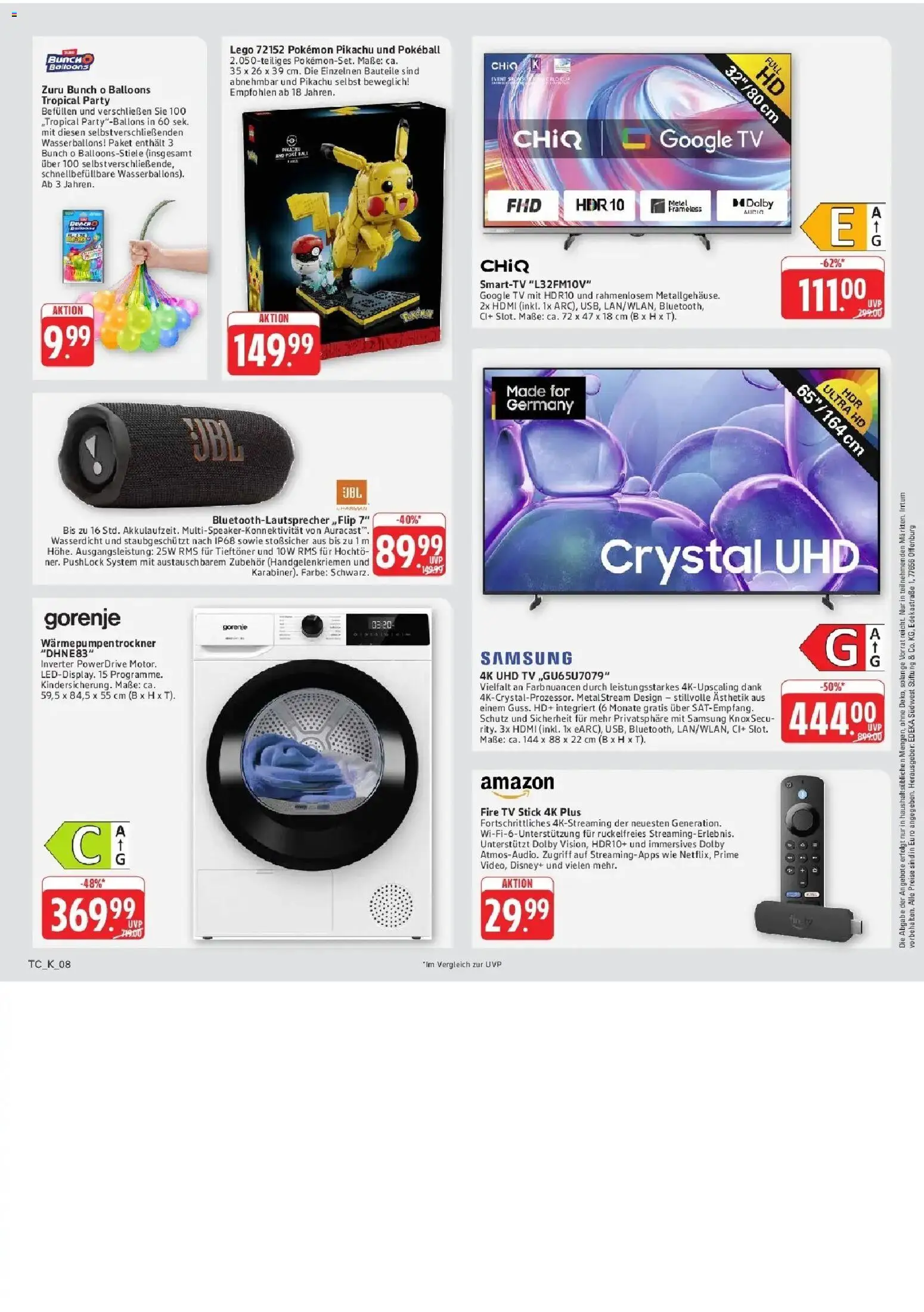 Marktkauf Prospekt Wörth Am Rhein (ab 31.08.2026) » Angebote online | Seite: 76 | Produkte: Gorenje, Samsung, TV