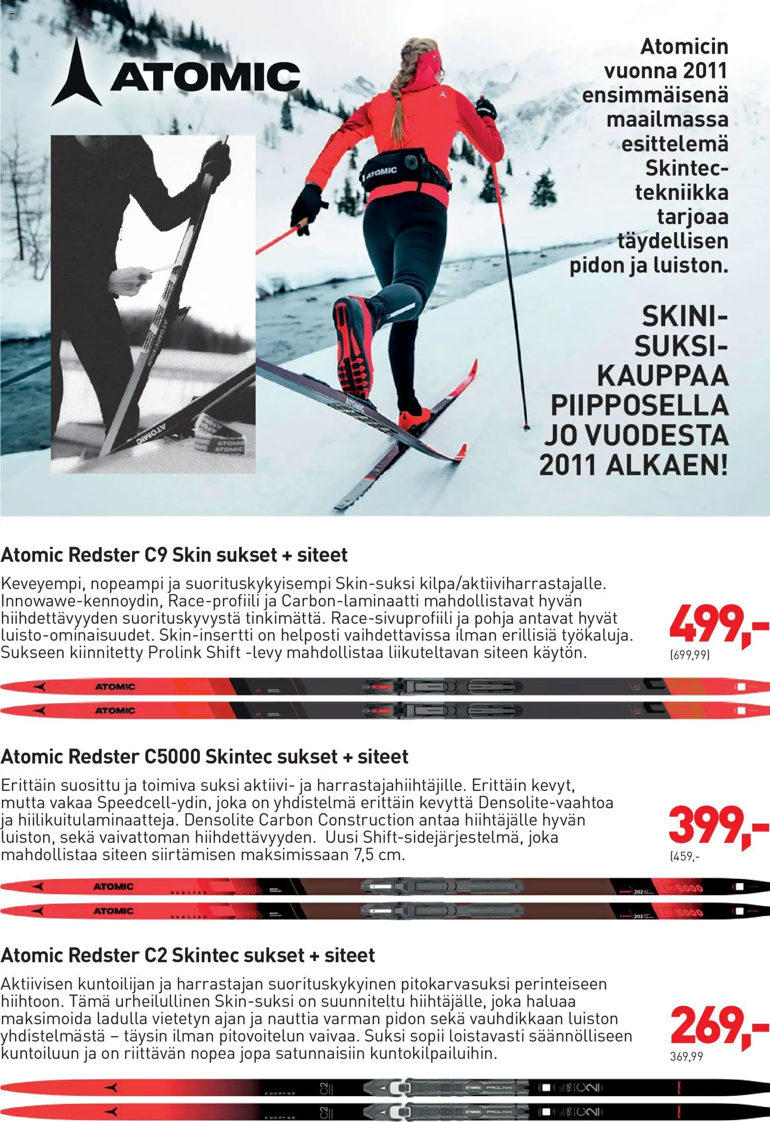Intersport Maastohiihtokuvasto Vuokatti – voimassa 12/10/2026 alkaen | Sivu: 21 | Tuotteet: Levy, Siteet