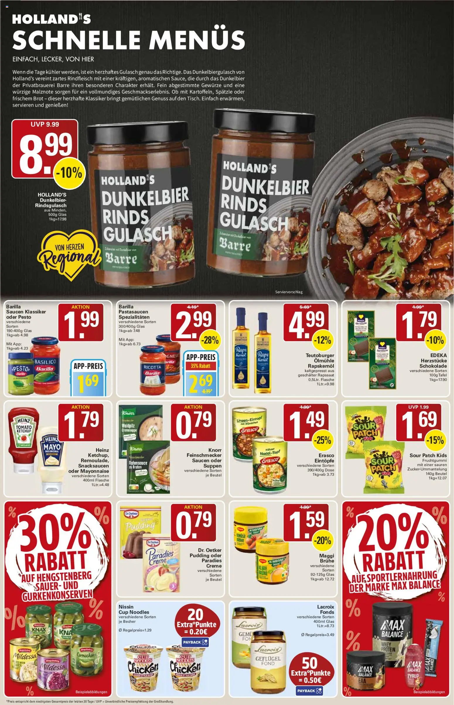WEZ Prospekt – gültig ab 19.10.2026 | Seite: 12 | Produkte: Maggi, Barilla, Knorr, Brot