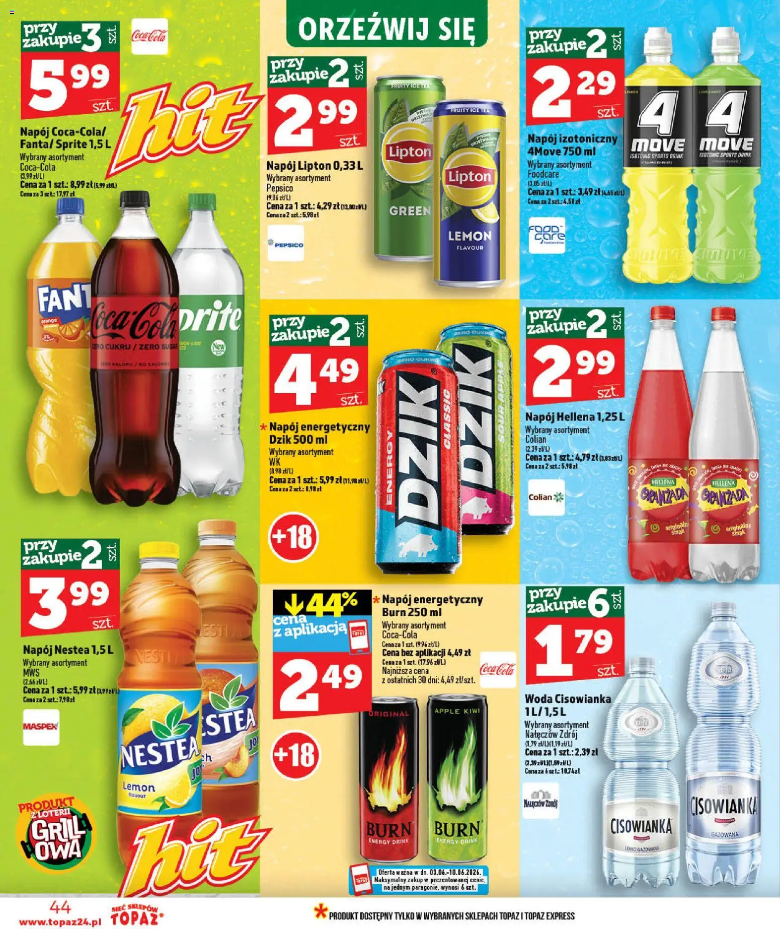 Topaz gazetka - MAZ od 03.06.2026 | Strona: 44