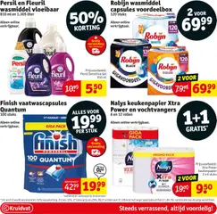 Robijn wasmiddel capsules voordeelbox, 120 stuks - Voorbeeld van een folder van Kruidvat, geldig van 23-06-2026 | Pagina: 91