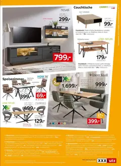 XXXLutz Prospekt aktuell ab 09.06.2026 gültig | Seite: 9 | Produkte: Couchtisch, Stuhl