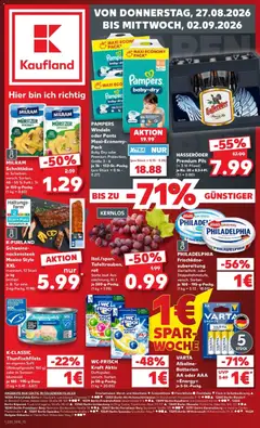 Kaufland Prospekt Dallgow-Döberitz ab 27.08.2026 gültig