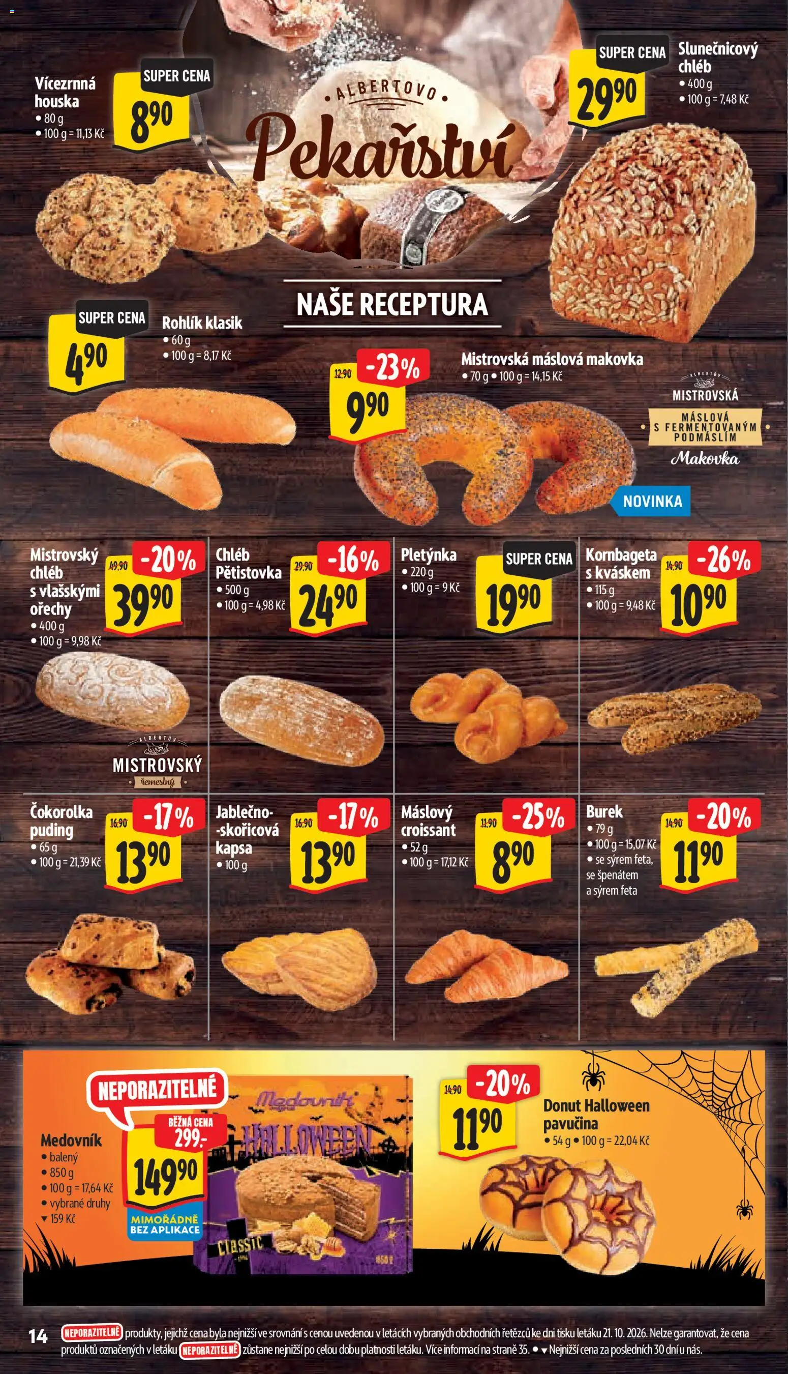 Albert leták - Hypermarket od 28.10.2026 | Strana: 22