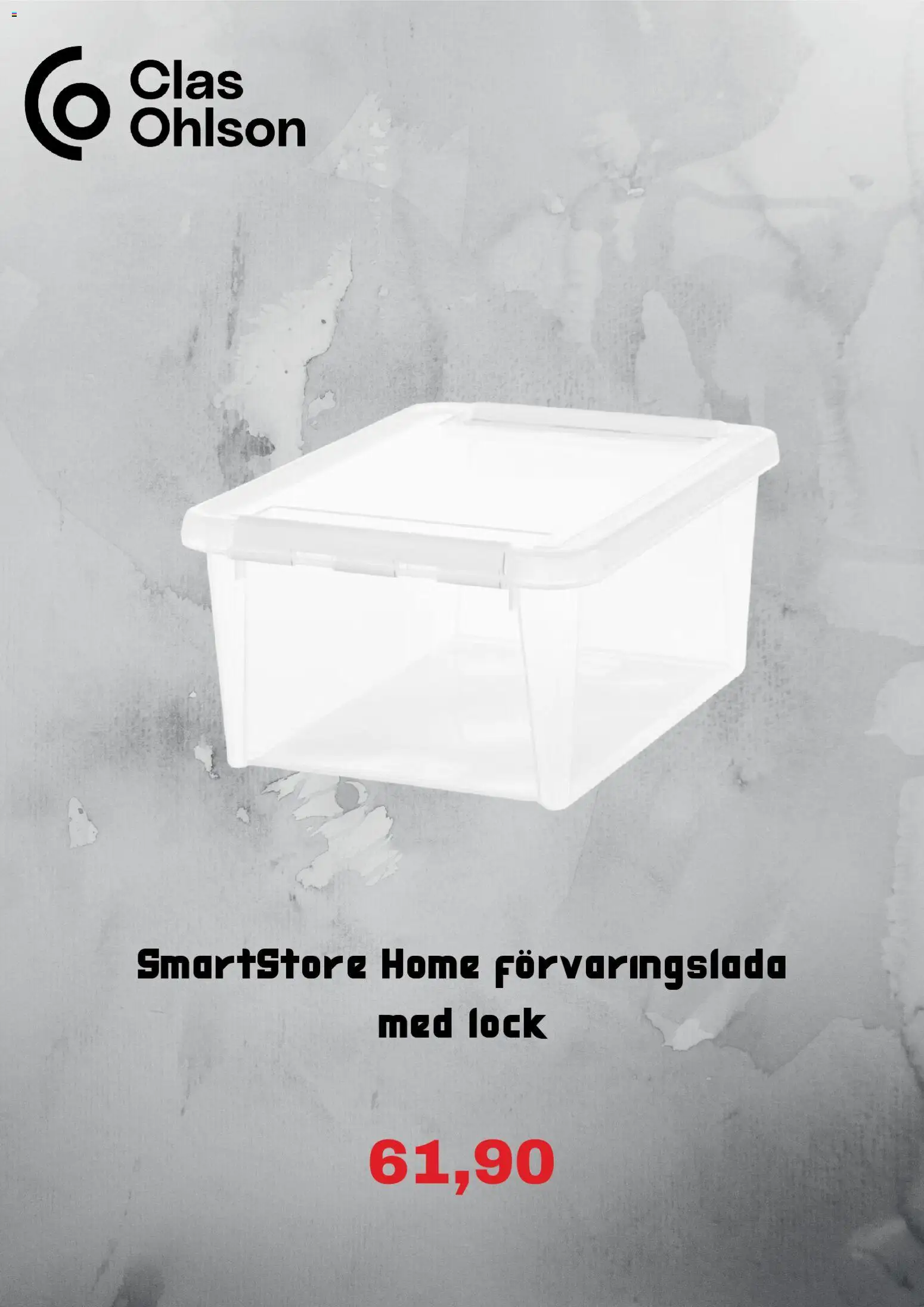 Clas Ohlson reklamblad aktuell från 01/09/2026 | Sida: 2 | Produkter: Lock, Förvaringslåda