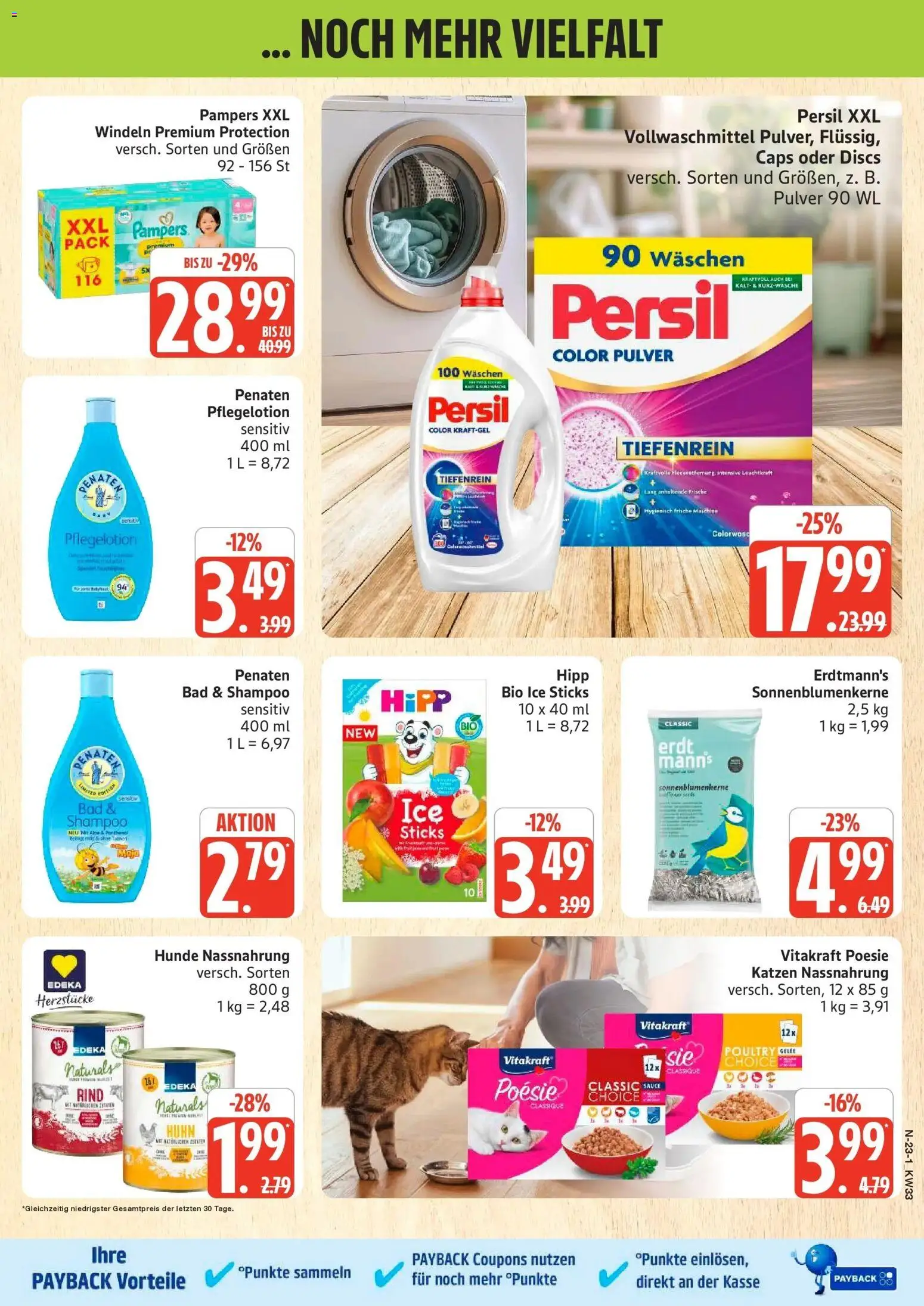 Marktkauf Prospekt Buxtehude (ab 10.08.2026) » Angebote online | Seite: 23 | Produkte: Bad, Pampers, Shampoo, Persil