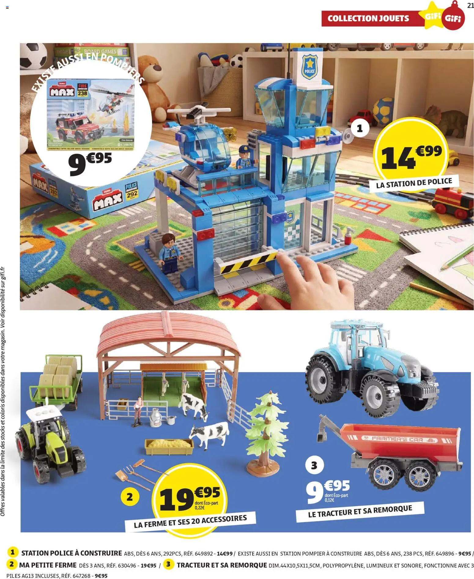 {H1} | Page: 21 | Produits: Tracteur, Jouets, Remorque