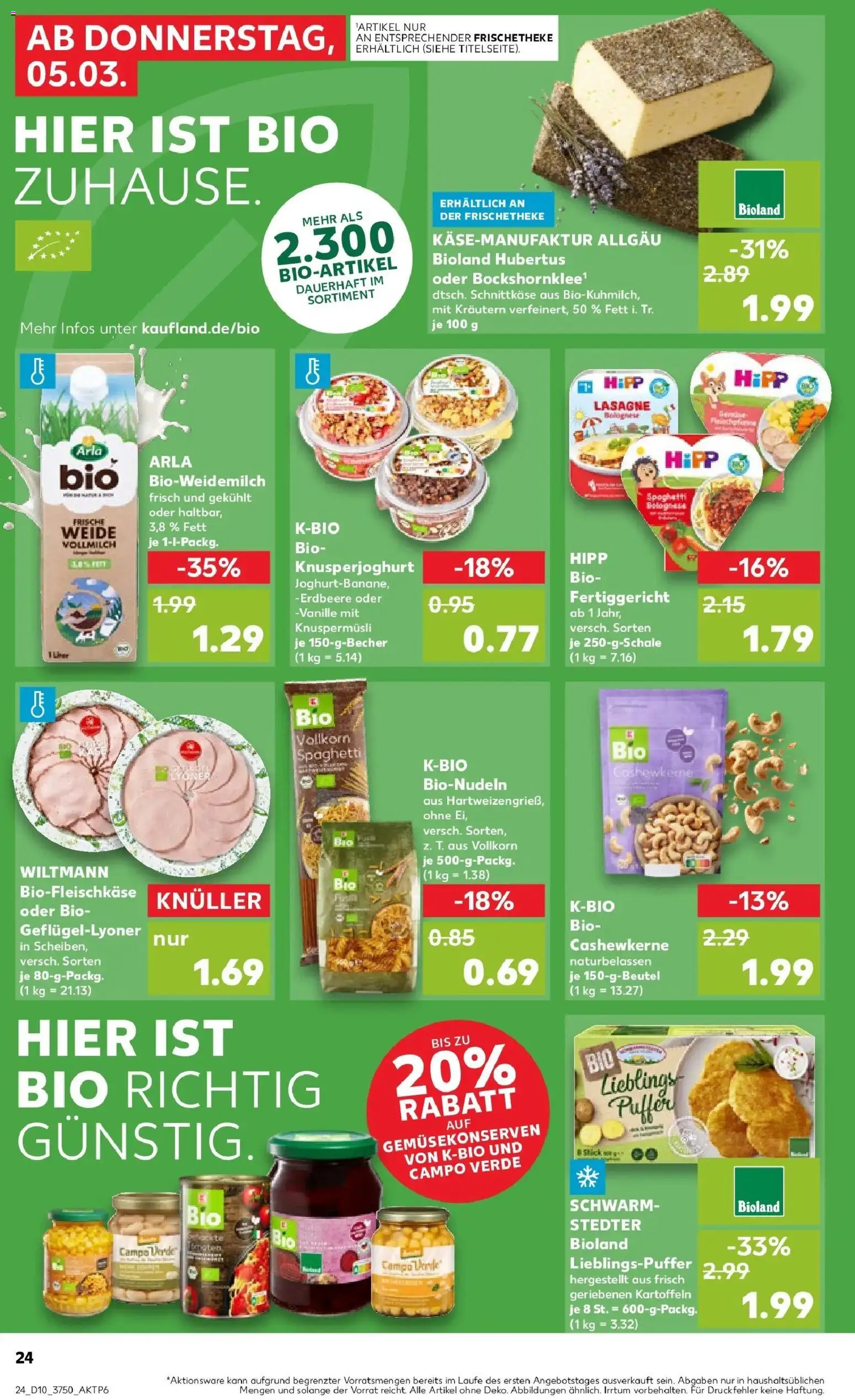 Kaufland Prospekt Lutherstadt Wittenberg	 – gültig ab 02.03.2026 | Seite: 36 | Produkte: Kartoffeln, Pasta