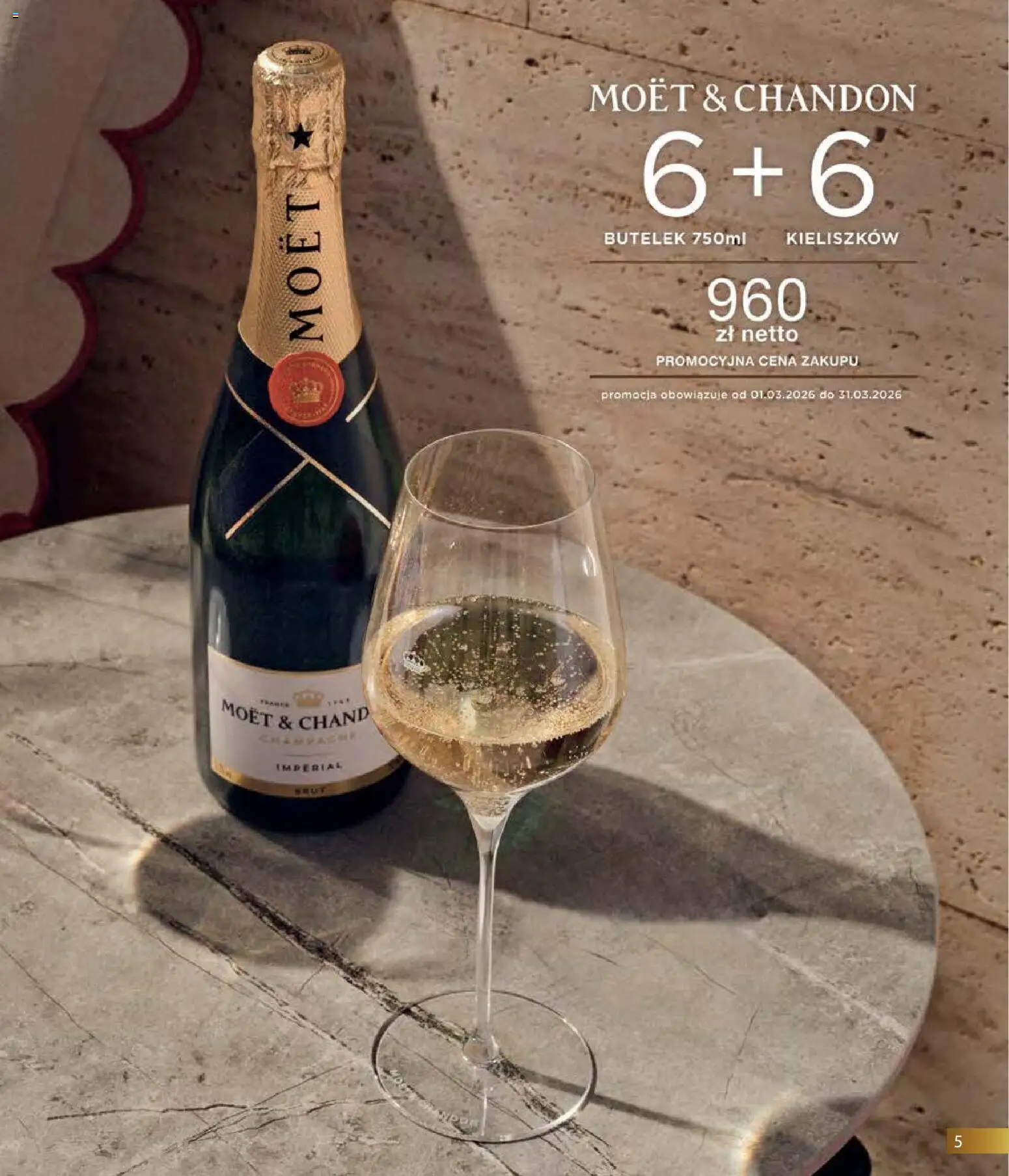 Eurocash gazetka - Horeca od 01.03.2026 | Strona: 5 | Produkty: Moet