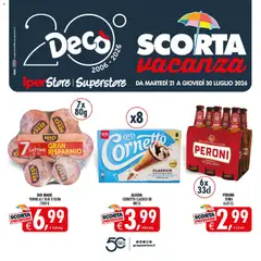 Anteprima del volantino Decò volantino iperStore, Superstore Sicilia valido a partire dal 21/07/2026