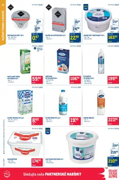 Náhled letáku Makro leták - Gastronomie od 29.07.2026 | Strana: 14 | Produkty: Mléko, Šlehačka, Zakysaná smetana, Crème brûlée