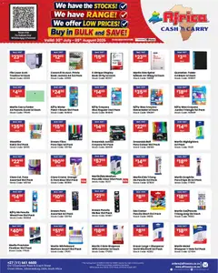 Africa Cash & Carry specials catalogue – valid from 30/07/2026 | Page: 58