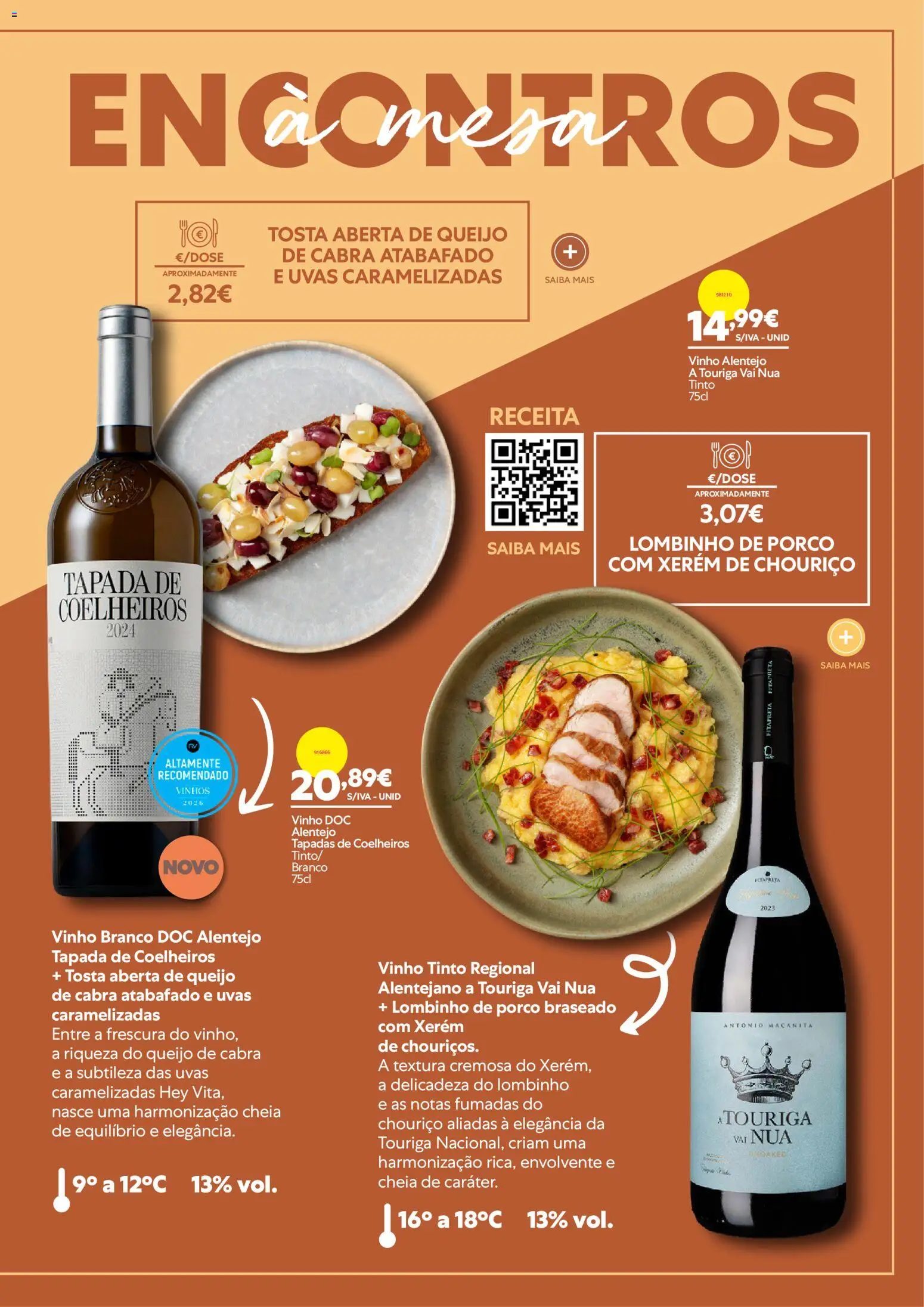 Recheio - Novo Catálogo de Vinhos │ válido de 03/09/2026 | Página: 35 | Produtos: Vinho branco, Queijo, Uvas, Vinho tinto