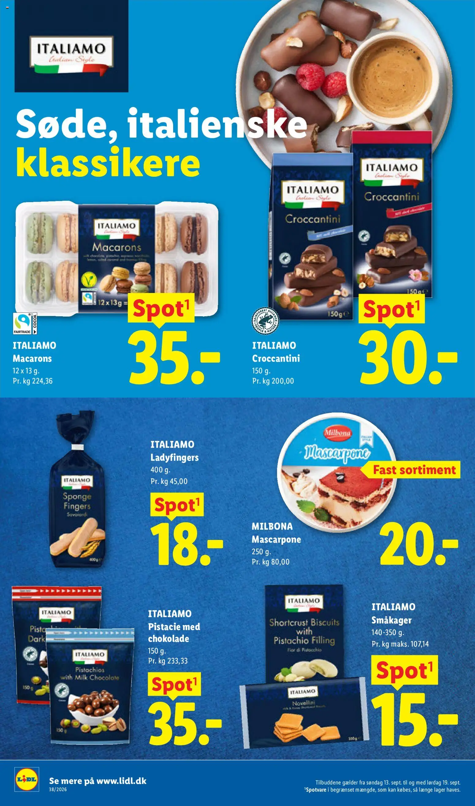 Lidl tilbudsavis – gyldig fra 13/09/2026 | Side: 32 | Produkter: Chokolade, Cookies, Småkager, Søm