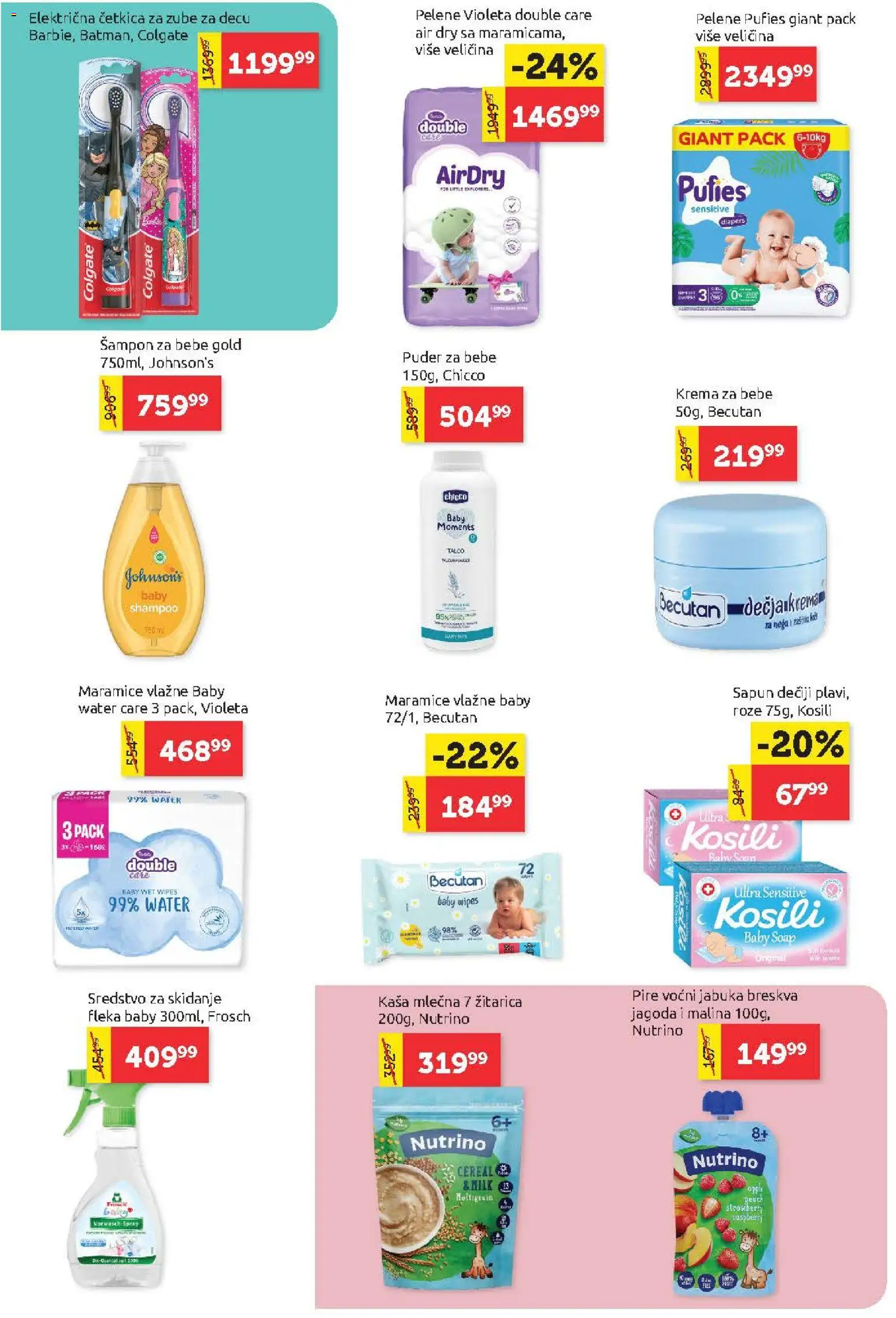 SuperVERO katalog - važi od 17.09.2026 | Strana: 22 | Proizvode: Colgate, Šampon, Sapun, Breskva