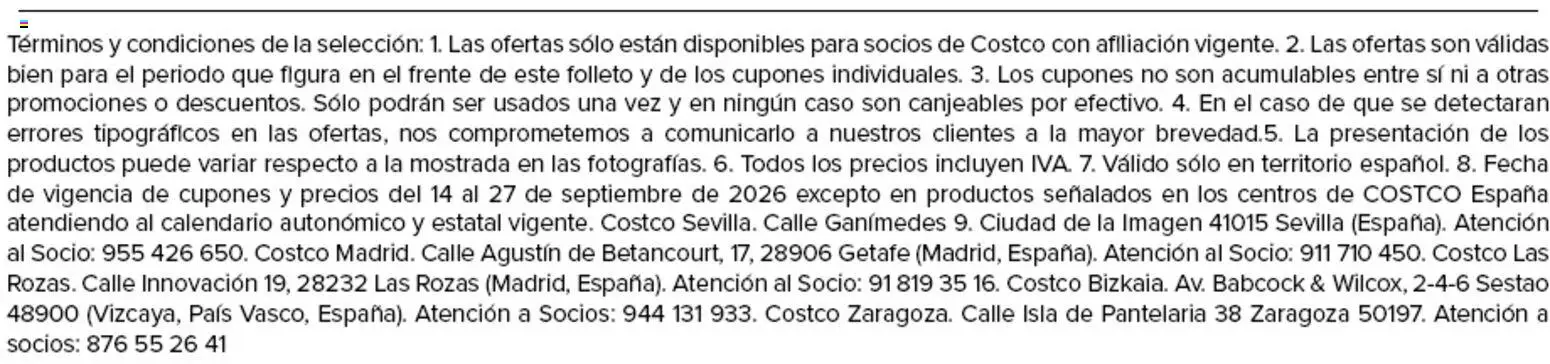 Costco catálogo Otoňo │ válido desde el 14/09/2026 | Página: 6