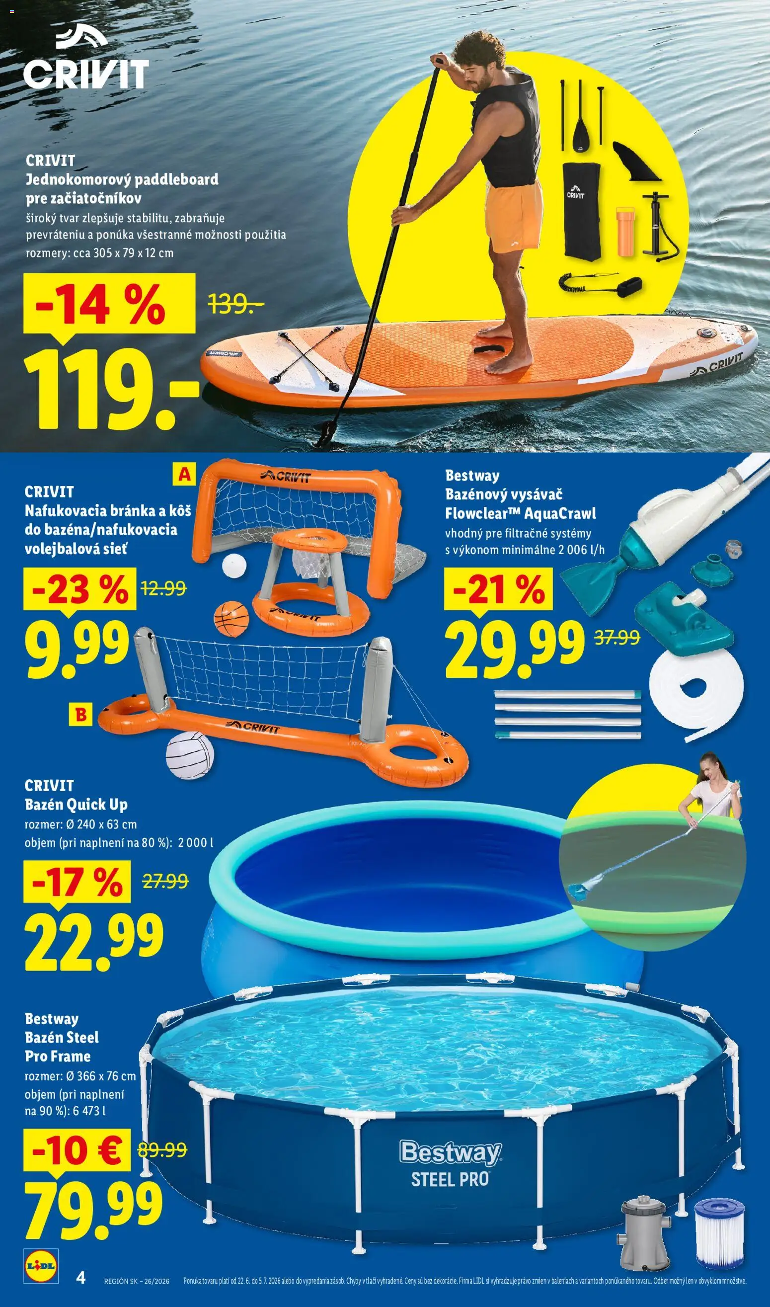 Nové Lidl akcie – leták je platný od 22.06.2026 | Strana: 4