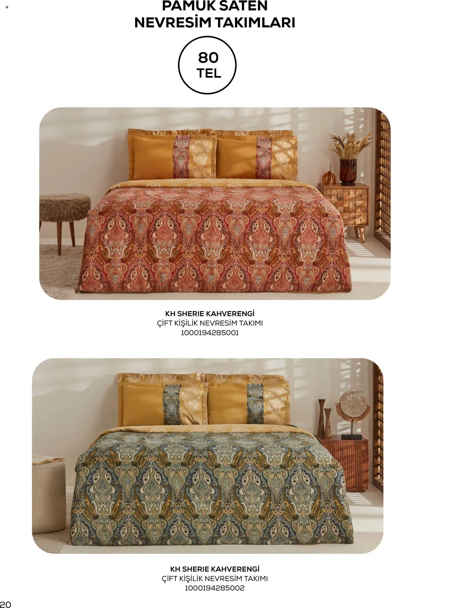 Karaca Home Katalog - 01.03.2026 tarihinden itibaren geçerlidir | Sayfa: 20 | Ürünler: Nevresim, Nevresim takımları