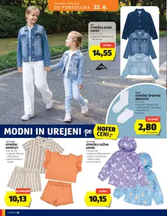 Hofer Katalog - Pregled kataloga iz trgovine Hofer SI, vrijedi od 17.06.2026 | Stranica: 20 | Proizvodi: Jakna
