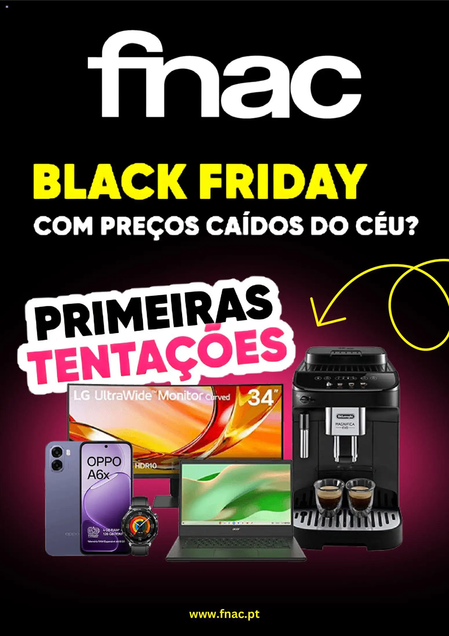 Fnac Black Friday │ válido de 29/10/2026 | Página: 1 | Produtos: Monitor