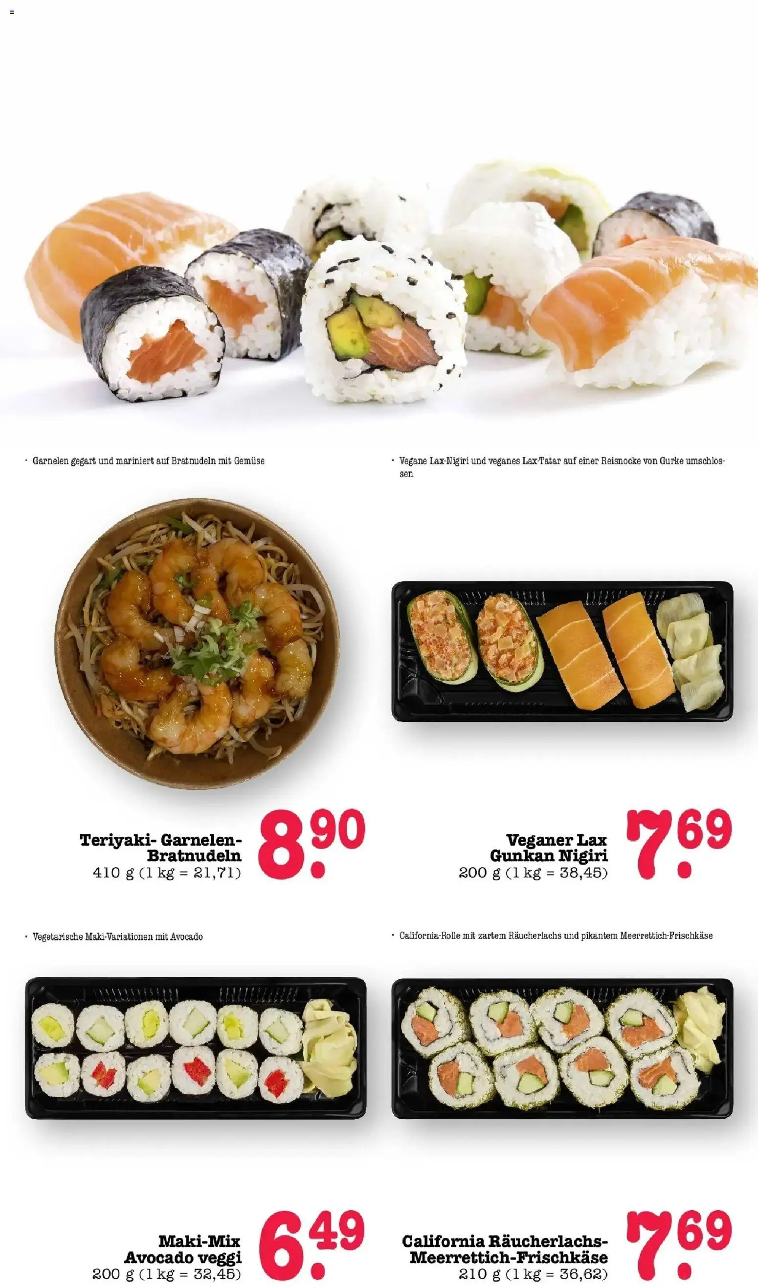 Edeka Prospekt Heidelberg (ab 19.10.2026) » Angebote Online | Seite: 23 | Produkte: Garnelen, Avocado, Räucherlachs, Gemüse