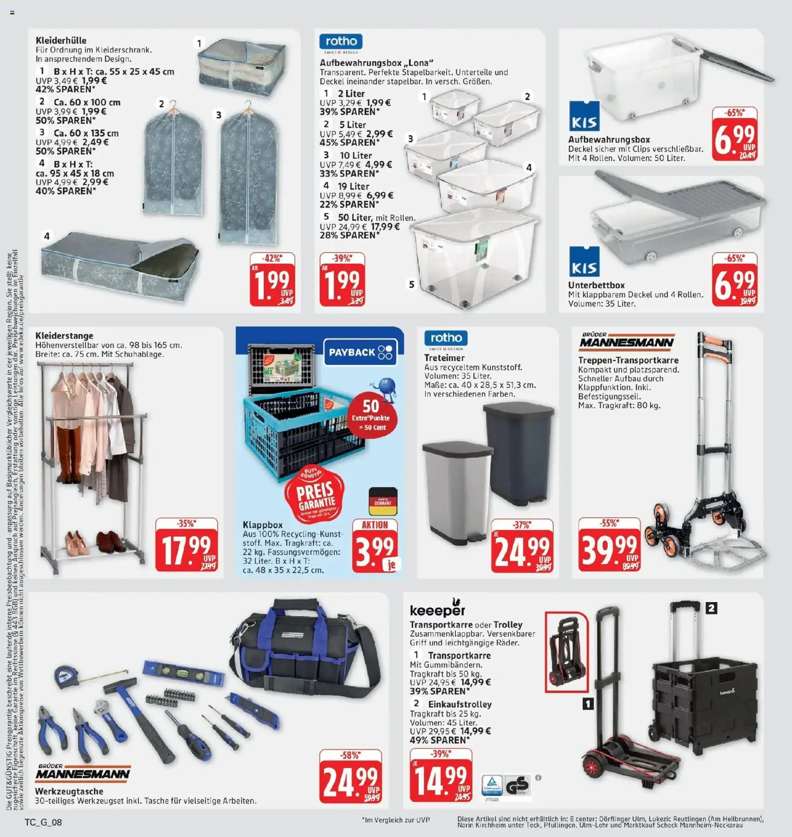 Edeka Prospekt Eislingen (ab 28.09.2026) » Angebote Online | Seite: 36 | Produkte: Tasche