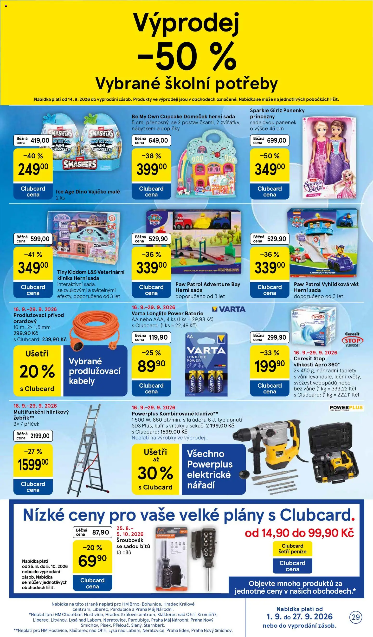 Tesco leták - Hypermarket od 16.09.2026 | Strana: 29