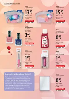 Katalog DM - Pregled kataloga iz trgovine DM, vrijedi od 01.05.2026 | Stranica: 10 | Proizvodi: Ogledalo, Lak za nokte, Torbica, Igra