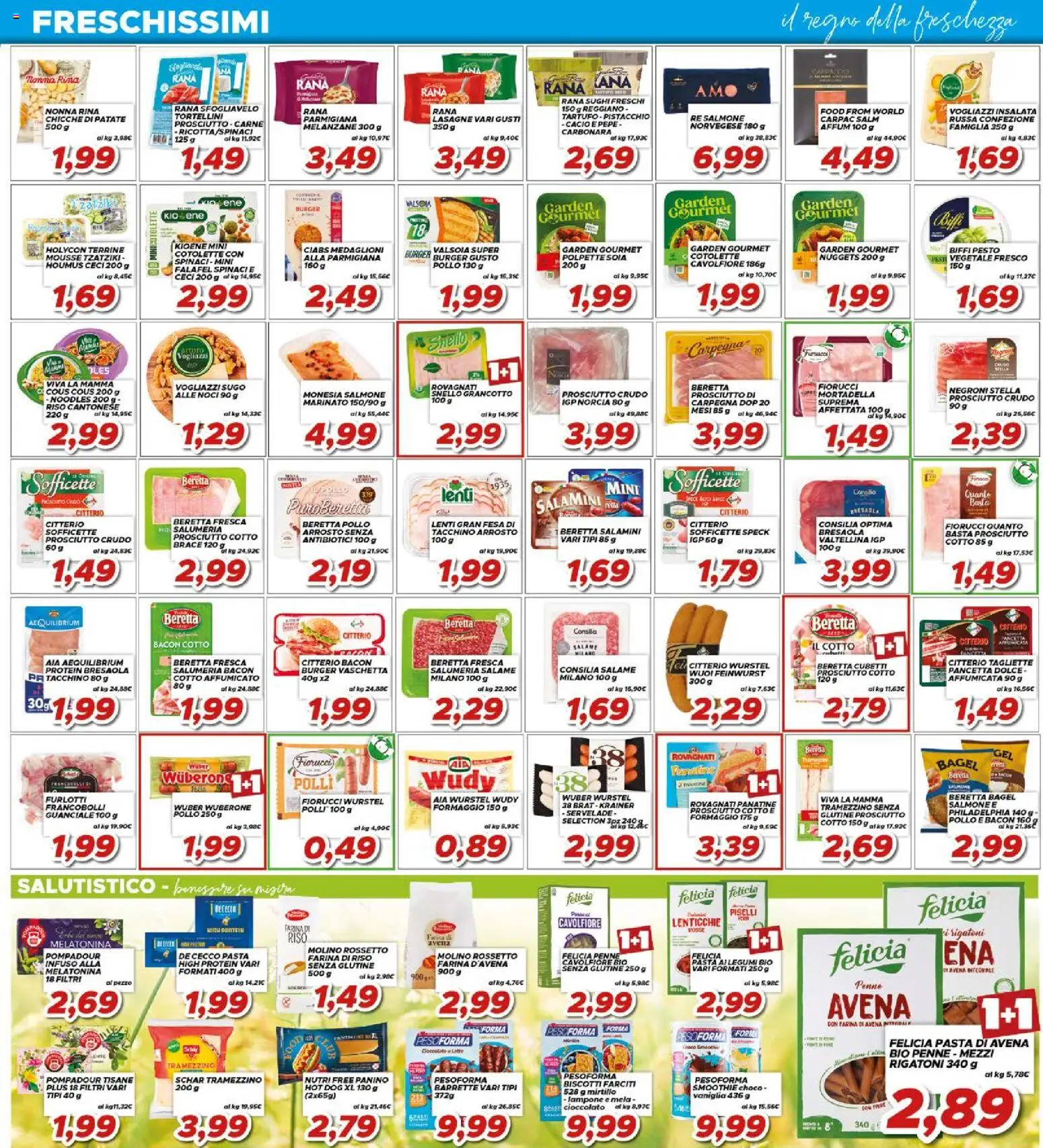 Volantino Ma Supermercati del 29.04.2026 | Pagina: 9 | Prodotti: Tacchino, Prosciutto, Pesto, Polpette
